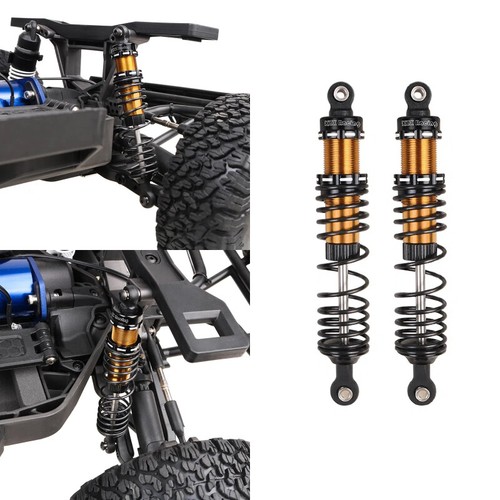 Front and rear shock - and,