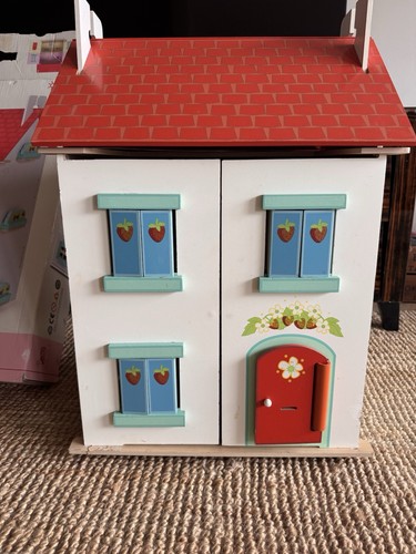 Toy van strawberry cottage - van,