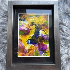 Small Framed Oil On Paper