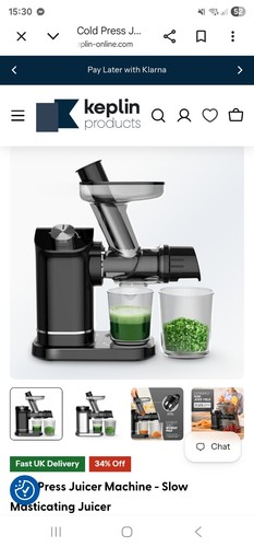 Keplin slow masticating - masticating, juicer