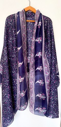Vintage indian pure silk very - pure,