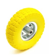 Replacement Wheelbarrow Wheel In Yellow & Silver | 3.50-4 (260x8.5) | New Other