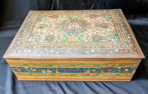 Old vtg schrafft - canco, tin