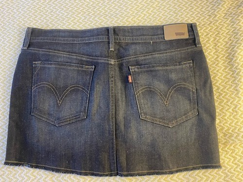 Levi denim mini skirt - levi's,