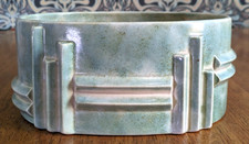 Clarice Cliff Shorter & Sons Art Deco Pyramus Planter Bowl Geometric Bauhaus