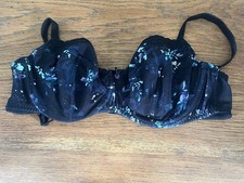 M&S NAVY MIX BRA SIZE 40B WORN