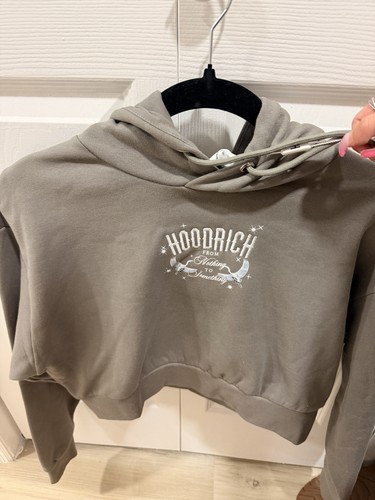 Hoodrich women gray cropped - gray,