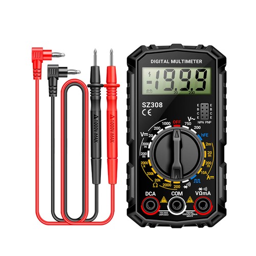 Digital lcd multimeter volt - digital,