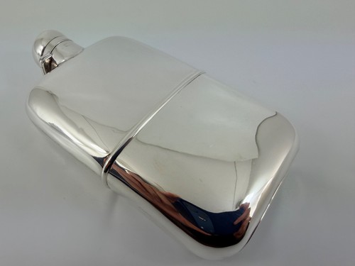 Solid silver edwardian plain - silver,