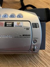 Untested Canon Mini DV PAL