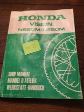 Honda Scooter Vision NB50 NE 50 NE50M M Manual Workshop Technical Review