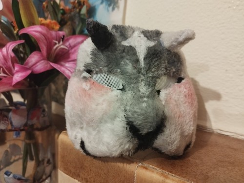Sheep therian mask carnival - mask.,