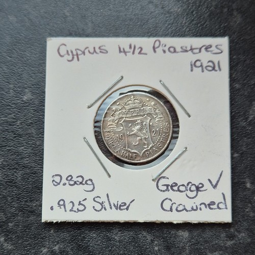 1921 cyprus 925 silver four - silver,