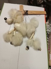 Pelham Puppet white Poodle Dog – leaded feet....
