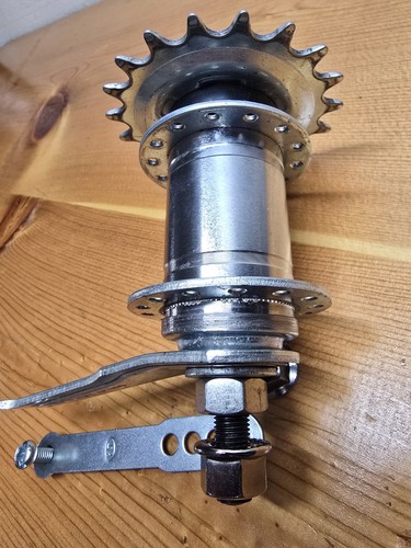 Vintage coaster brake 19t 28h - vintage,