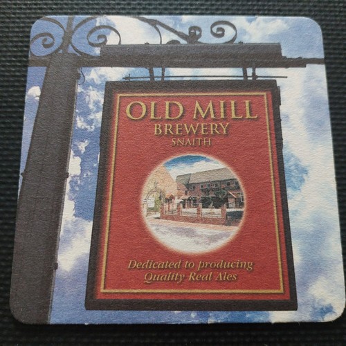 Old mill beer mat - mat, no