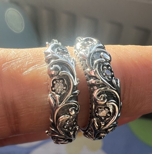 Silver earrings 925 - 925,