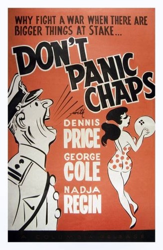 Don panic chaps poster - chaps!,