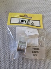 Turrall Round Tinsel Silver