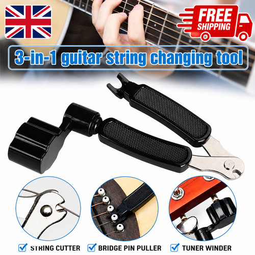 Guitar string winder 1 - string, 1-