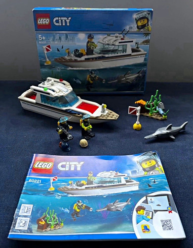 Lego city diving - diving, yacht