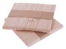 Wooden Lollipop Sticks - Flat