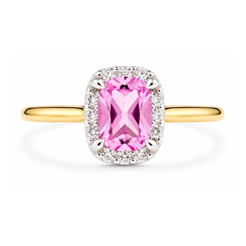 9ct yellow gold - yellow, lab