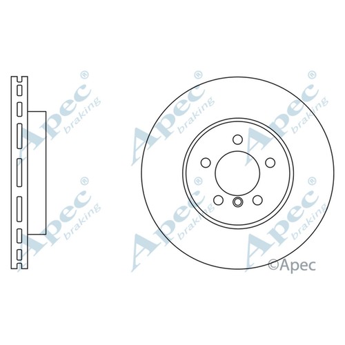 Brake discs vented for - 2x, bmw
