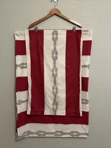 Vintage nautical stripe red - vintage,