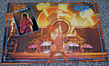 VAN HALEN band large A3 ORIGINAL magazine music ART poster 1