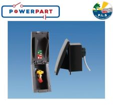 External Gas BBQ Outlet TND Flush Fit Grey Caravan Motorhome VW Camper PO682