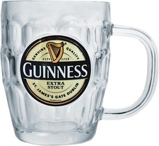 Guinness Dimpled Pint Glass