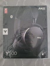 AKG Y500 Wireless On-Ear Headphones - Black - Brand New & Sealed