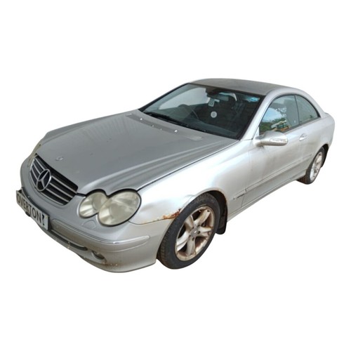 Mercedes clk bumper - bare, front