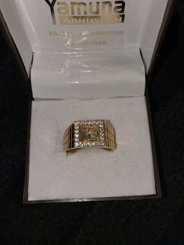 22ct gold ring - gold, om