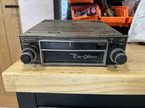 Pioneer track car stereo - track,
