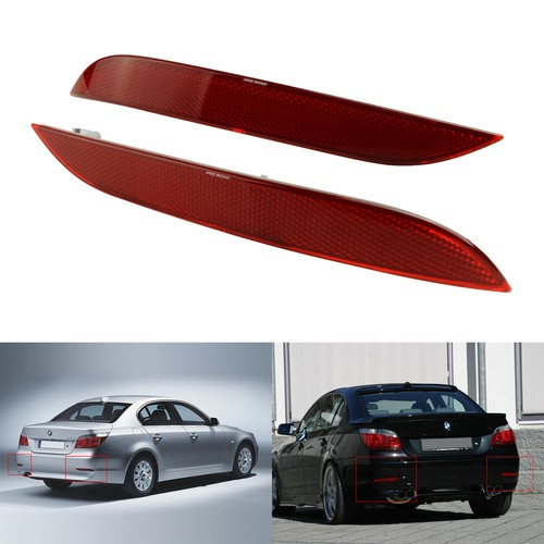 Red rear bumper - rear, reflector