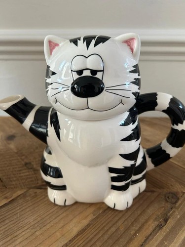 Novelty black white cat - novelty,