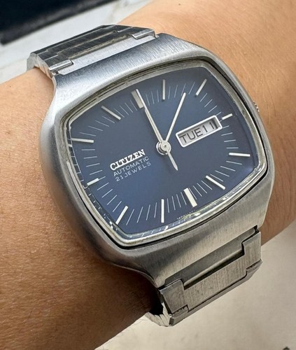 Citizen square gold dial - citizen,