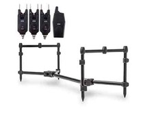 Carp Rod Saber Hydro Pod Setup & Bite Alarms Wireless 3pc & Receive