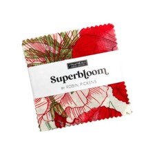 Moda Fabrics Mini Charm Pack - Superbloom by Robin Pickins - 2 1/2 ins squares