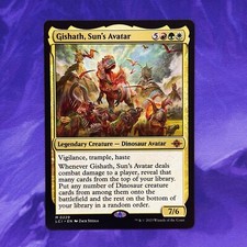 Gishath, Sun's Avatar LCI 0229 The Lost Caverns of Ixalan Dinosaur Commander MTG
