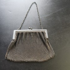 Vintage Chain Mail Mesh Coin