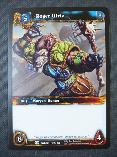 Roger ulric 122 220 - -, card