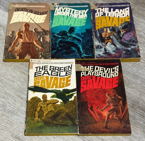 Doc savage book lot by - doc,