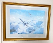 WW2 Spitfire signed print - "Spitfire" by Robert Taylor