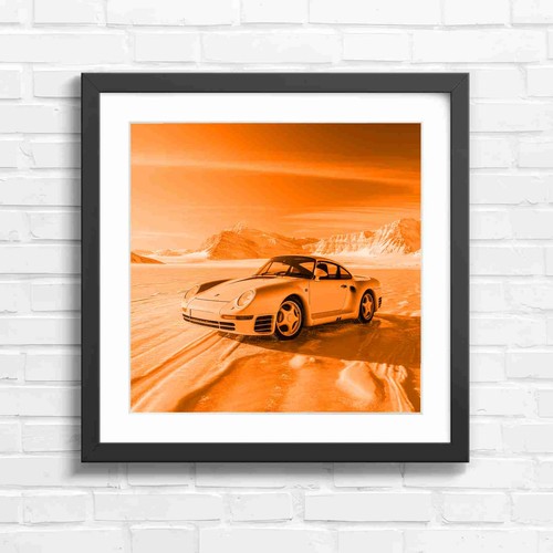 Yellow sports car - sports,