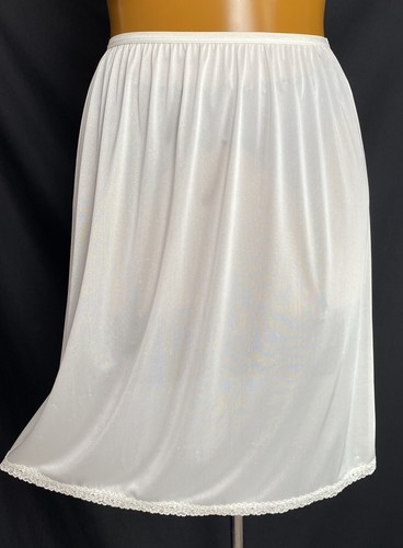 Vintage waist slip - slip,, cream