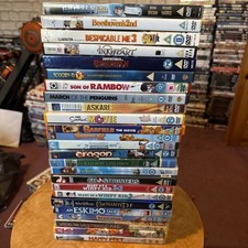 25 Kids DVD’s