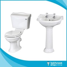 Traditional Toilet & Basin
